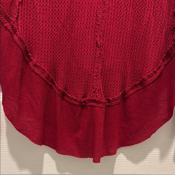 We The Free Red Long Sleeve Top - Picture 7 of 10